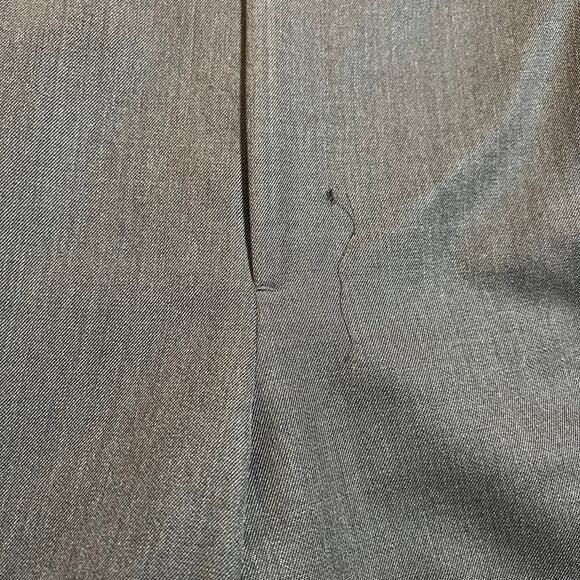 Pronto Uomo Men's 100% Wool Pleated Front Straight Leg Pants Size 40 Office - Picture 13 of 13